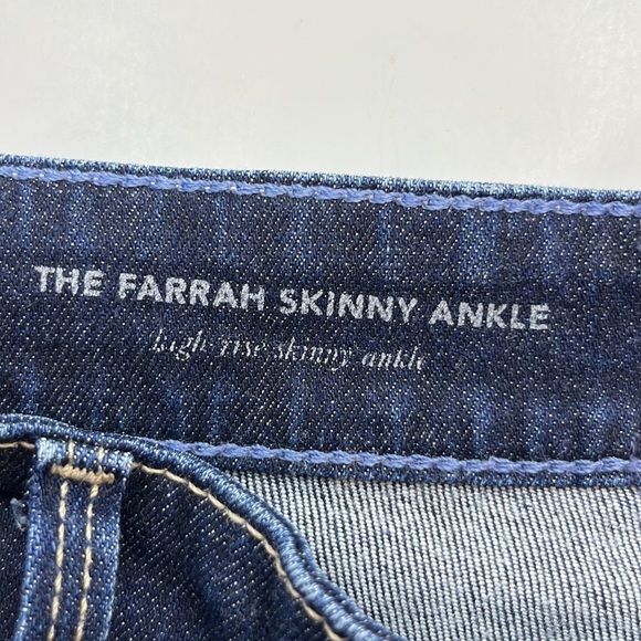 Ag Adriano Goldschmied The Farrah Skinny Ankle Size 33R - Picture 8 of 16
